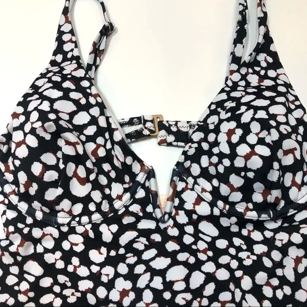 Jessica Simpson V Wire Swim Tankini top